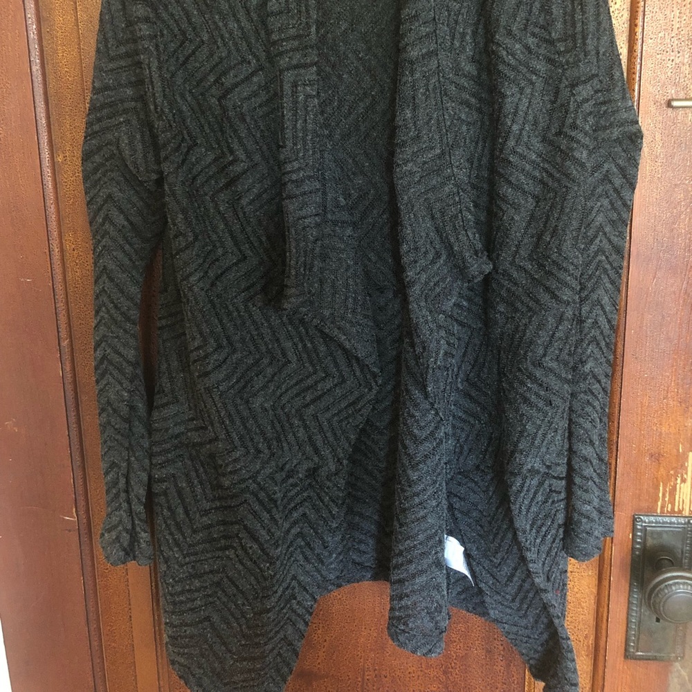 Grey cardigan